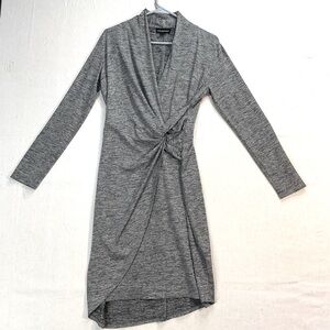 COPY - Tribal Femme Gray Twist Front Dress , small 
A++++